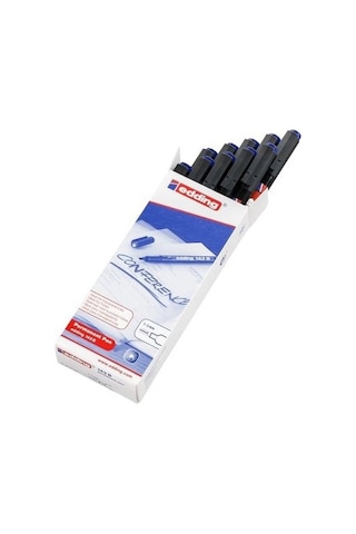 Edding 143b Asetat Kalemi 10'lu Paket Mavi