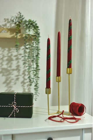 El Yapımı Yeni Yıl Şamdan Mumları 2'li