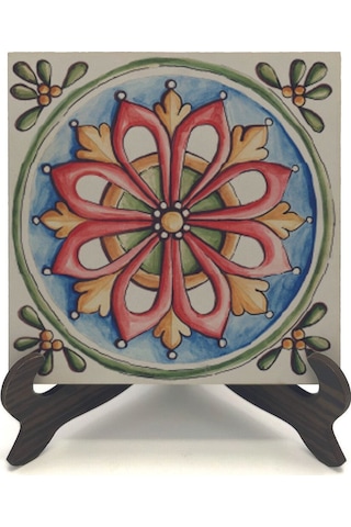 İtalyan Deseni Baskılı Mdf Masaüstlük 10x10 670