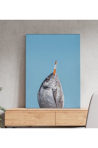 Bk Gift Fantastic Tasarımlı Kanvas Tablo-37 50x70cm Ev Dekorasyonu, Ev Hediyesi Bitmeyencom29972 Bk Gift