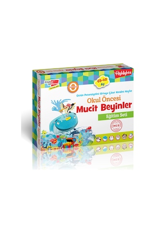 Okul Öncesi Mucit Beyinler Eğitim Seti 48-60 Ay
