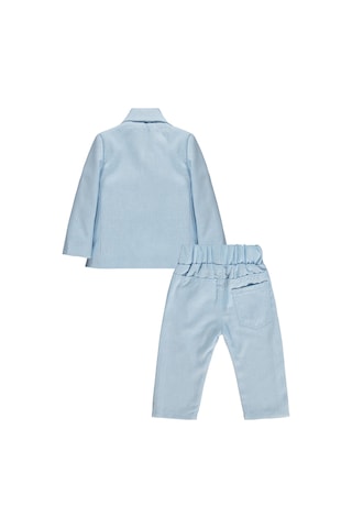 Concept Kids Concept Papyonlu Ceketli 4'lü 6-18 Ay Takım - Mavi