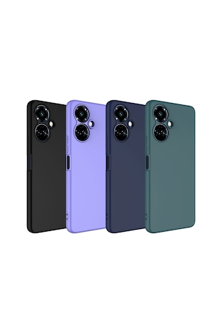 Rba Aksesuar Tecno Camon 19 Pro Kılıf Rba Mara Lansman Kapak - Lila Çok Renkli
