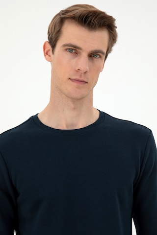 U.S. Polo Assn. Erkek Regular Fit Bisiklet Yaka Lacivert Sweatshirt 50293471-VR033