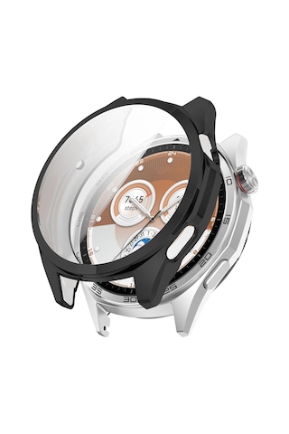 Forzacase Huawei Watch Gt6 46mm İle Uyumlu Önü Kapalı Ekran Korumalı Silikon Kılıf - Fc010