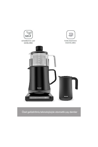 Homend Smart Royaltea Plus 2 In 1 Otomatik Çay Ve Türk Kahve Makinesi Wifi