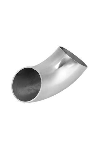 Reedark 1.75 İnç Dış Çaplı 90 Derece Paslanmaz Çelik Egik Boru, Standart Eşdeğer, Dayanıklı Ve Korozyona Dayanıklı Egzos Borusu