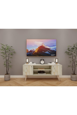 Nehir Ahşap Ladin Tv Ünitesi