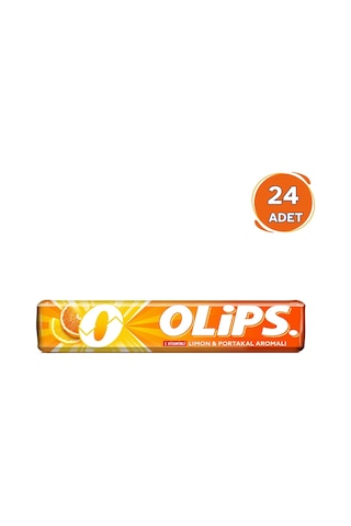 Kent Olips Limon & Portakal Aromalı Bonbon Şekerleme 24 x 28 G