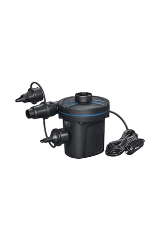 Bestway Çakmaklık Girişli 12v Otomatik Şişirme Pompası 62257 Siyah