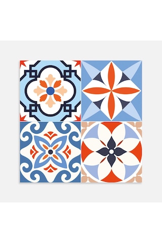 Tink Meksika 010 Karma Desenli Pvc Karo 30X30 Cm