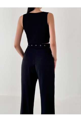 Kadın Ceket Takım İkili Takım Siyah