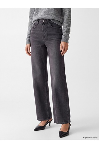 Lcwaıkıkı Classic Gri Wideleg Kadın Jean Pantolon