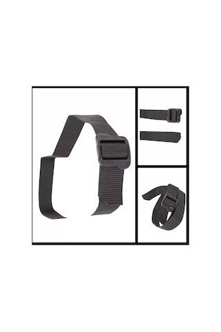 Alpinist Sarek Tactical Kemer-ger.027 Siyah 140 CM Siyah