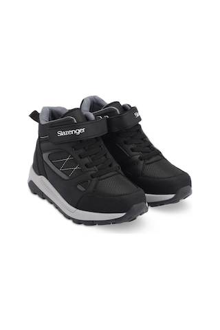 Slazenger KESHA Çocuk Cırt Cırtlı Siyah / Beyaz Bot
