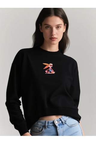 Ogc Bugs & Lola Kombin Sweatshirt Siyah