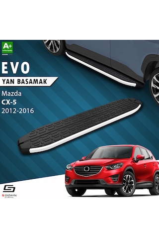 S-dizayn Mazda Cx-5 Evo Aluminyum Yan Basamak 183 Cm 2012-2016