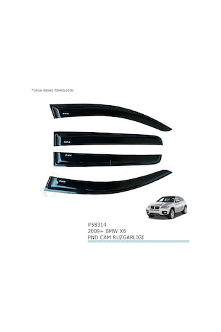 Bmw X6 Cam Rüzgarlığı 2009+