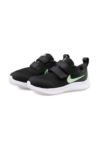 Nike Star Runner 3 Tdv Bebek Koşu Ayakkabısı Da2778-006 Siyah Siyah