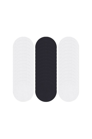 Ulzyvf Yuvarlak Sublimasyon Sublimasyon Siyah Boş Boş Beyaz Bardak Bardak Altlığı Altlığı Adet 42 - Mm Beyaz - Siyah