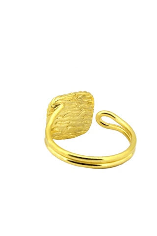 Beyisa Güneş Taşı Serisi Sarma Kare Kesim Renkli Otantik Gümüş Takı Seti