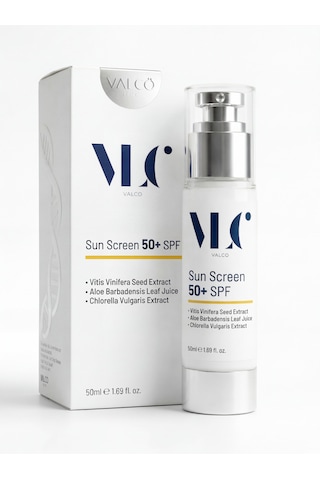 Vlc Sun Screen 50+ Spf Krem 50 Ml