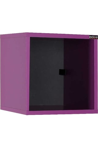 Adoremobilya Rainbow Genç Odası Duvar Raf-Mor