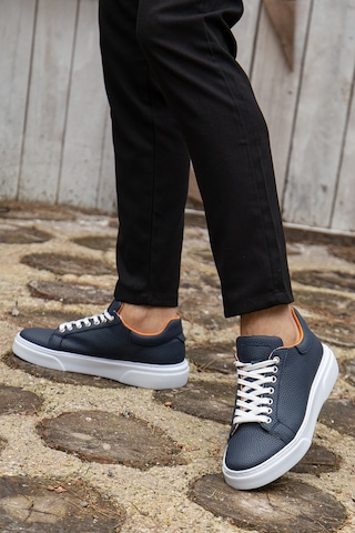 D0906 Günlük Ortopedik Erkek Casual Ayakkabı Lacivert