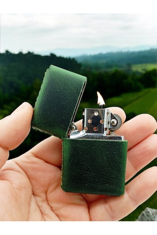 Cronder Hakiki Deri Çakmak Kılıfı