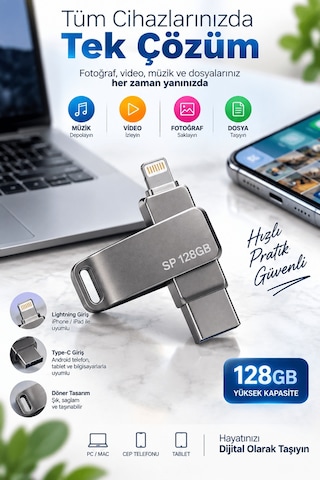128 Gb Flash Bellek Standart