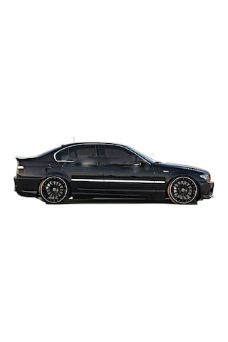 Bmw 3 Serisi E46 1998-2005 Krom Yan Kapı Çıtası 6 Parça Paslanm