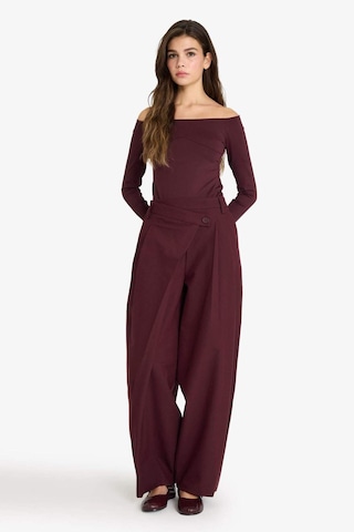 Defacto Uzun Kollu Body G5701ax25wnbr43 Bordo-br43