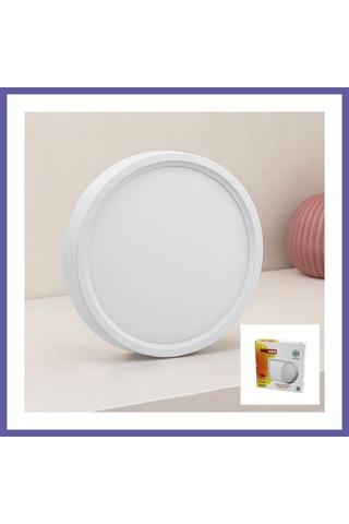 Bezos 18w 6500k Yuvarlak Led Slim Panel 20.5 Cm - 1260 Lm Nıda Çok Renkli