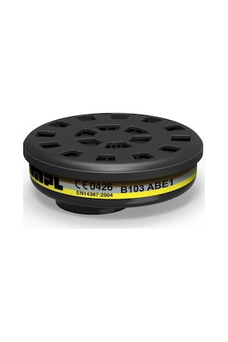 Mpl Yarım Yüz Maske Filtresi 1 Adet B103 Abe1