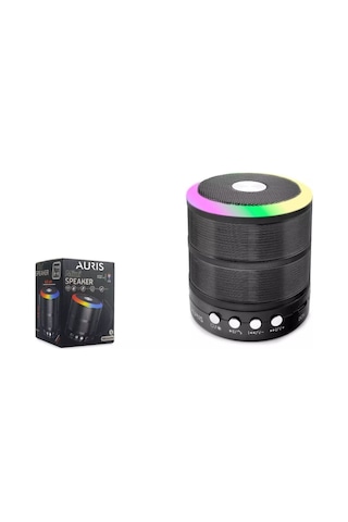 Auris Kln190 Bluetooth Speaker Mini Işıklı Bt 5.1 Şarjlı
