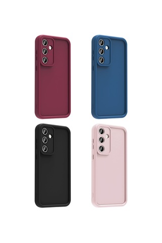 Samsung Uyumlu S25 Fe Kılıf Kamera Korumalı Kalın Silikon Üstün Koruma Erd Koyu Yeşil