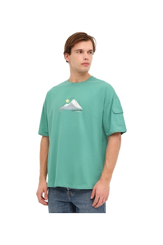 Kinetix Ml Day 11otd213 5fx Yeşil Erkek Kısa Kol T-shirt 000000000101938695