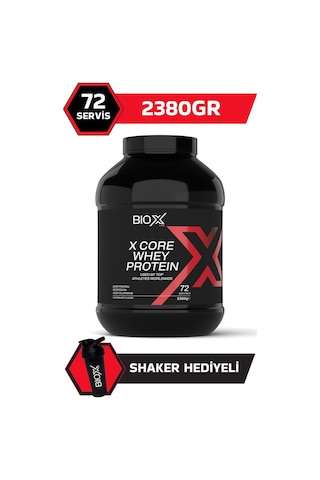 Whey Protein Tozu Çikolata Aromalı 2300 Gr 72 Servis + Shaker