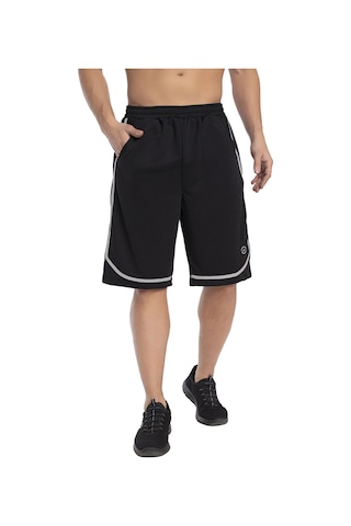 Crozwise 3194-10 Erkek Basketbol Şort Siyah