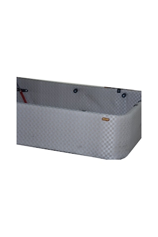 Baza Başlık STANDART Silinir Kumaş Model Kapiton Metal Transmisyon Fırın Boya 90*190 cm El Yapım