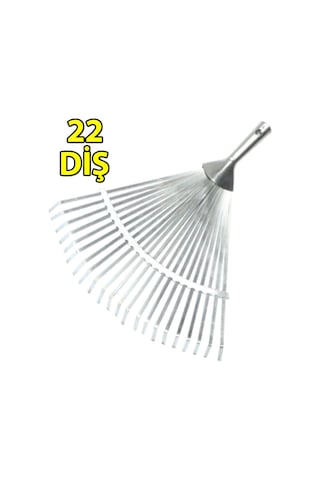 Ayarlanabilir Yaprak Toplama Tırmığı Çim Tırmık 22 Diş N11.58 Ayarlanabilir Yaprak Toplama Tırmığı Çim Tırmık 22 Diş N11.58