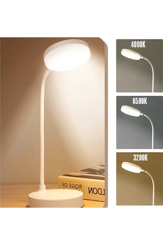 Cata Ct 8440 Beyaz Kasa Dokunmatik 3 Renk Berlin Masa Lambası 2.5w