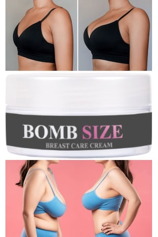 Bombsize 2 Adet Göğüslerinize En-boy-hacim Bakım Kremi 50 Ml