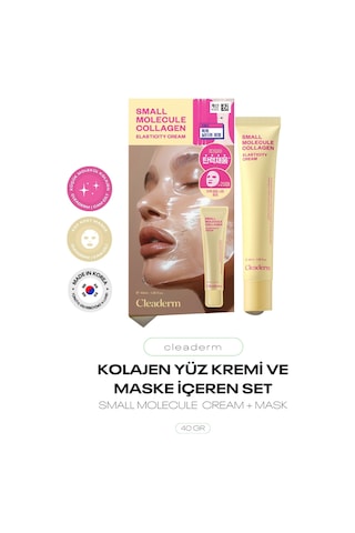 Küçük Moleküllü Kolajen Yüz Kremi Small Molecule Collagen Elasticity Cream