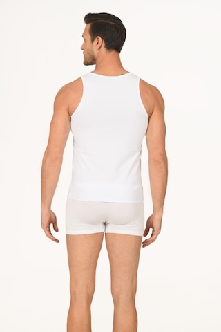 6 Adet Nbb Erkek Likralı Atlet 708 Beyaz