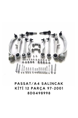 Passat A4 Ön Takım Salıncak Seti 12 Paça Kalın Tip 8d0498998