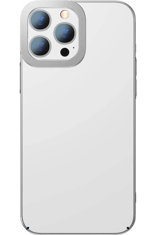 Baseus Glitter Apple iPhone Uyumlu - 13 Pro Kılıf Renkli Kenar Şeffaf Kılıf- 5775 Mavi