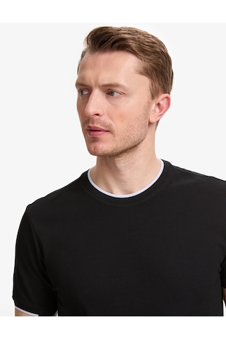 Pierre Cardin Erkek Siyah Tişört 50327865-vr046
