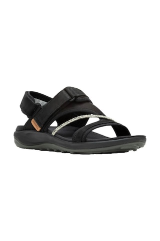 Merrell J006412 Terran 4 Backstrap Black Kadın Sandalet 001