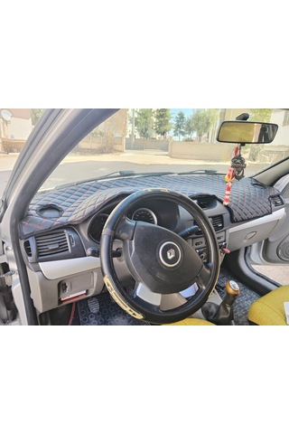 Kapitone Deri Kumaş Renault Symbol 2009-2012 Aırbagli Torpido Koruma Örtüsü 1 Adet